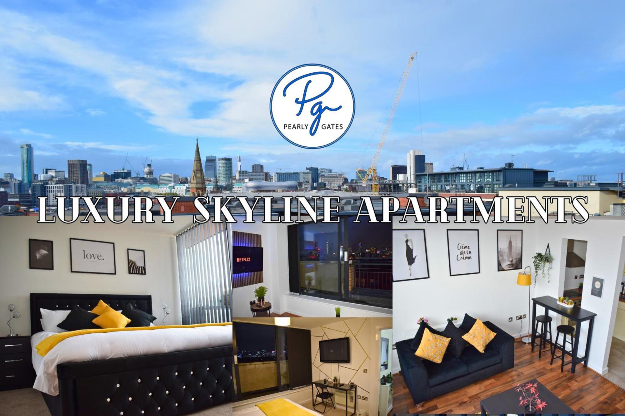 Skyline Penthouse: Luxe Views & Extended Comfort Birmingham